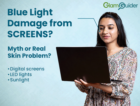 Blue Light Damage from Screens: Myth or Real Skin Problem?