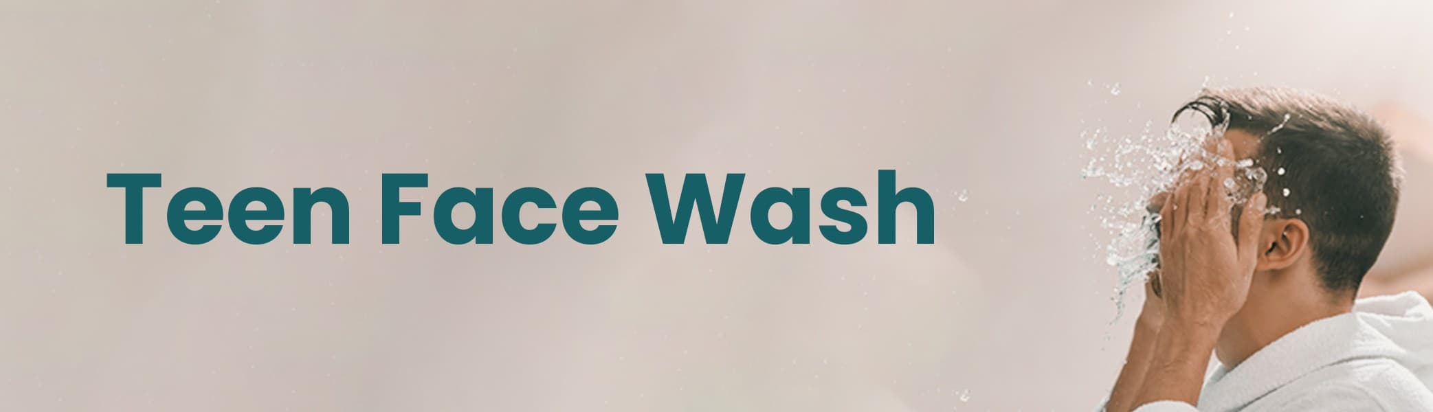 Teen facewash bottle, Face cleanser for teenage skin, Gentle facewash for teens, Natural teen skin cleanser, Acne control facewash for teens