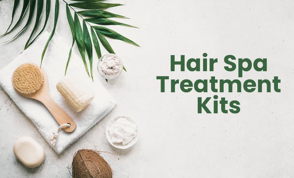Hair Spa Treatments Kit, Hair treatment kit, Nourishing spa treatment, Relaxing hair treatment