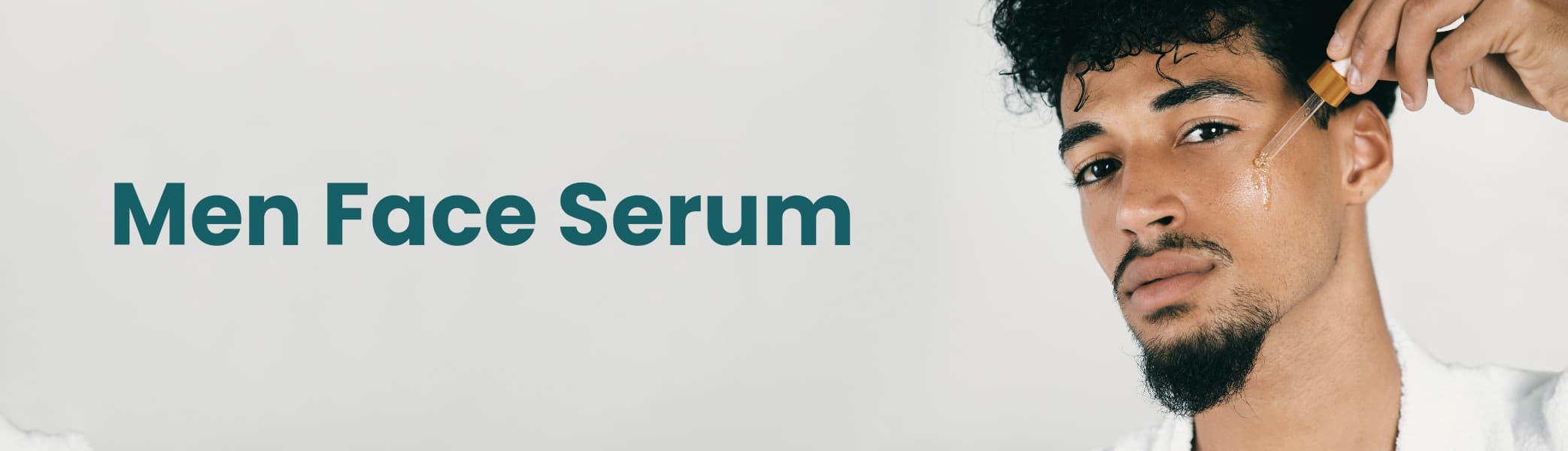 Men’s face serum Hydrating serum for men, Men’s face serum bottle on white background, Hydrating serum for men, Applying face serum to men’s skin