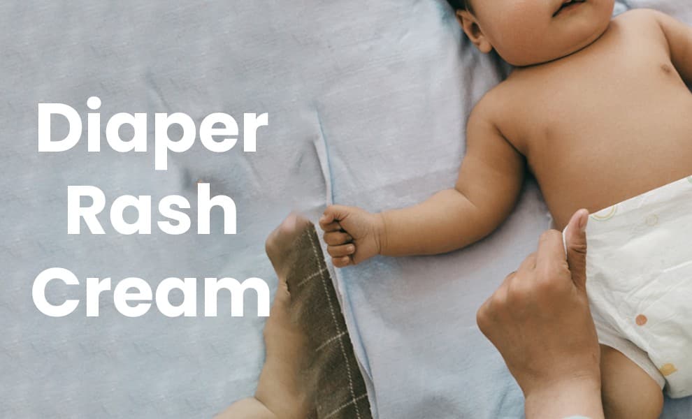Baby diaper rash cream, Soothing rash ointment, Gentle diaper cream, Child skin protection, Healing baby rash cream