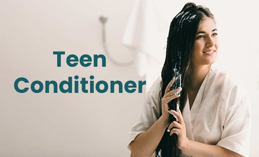 Teen hair conditioner, bottle  Conditioner for teenage,  hair  Gentle teen conditioner, Natural hair conditioner for teens, Lightweight teen conditioner