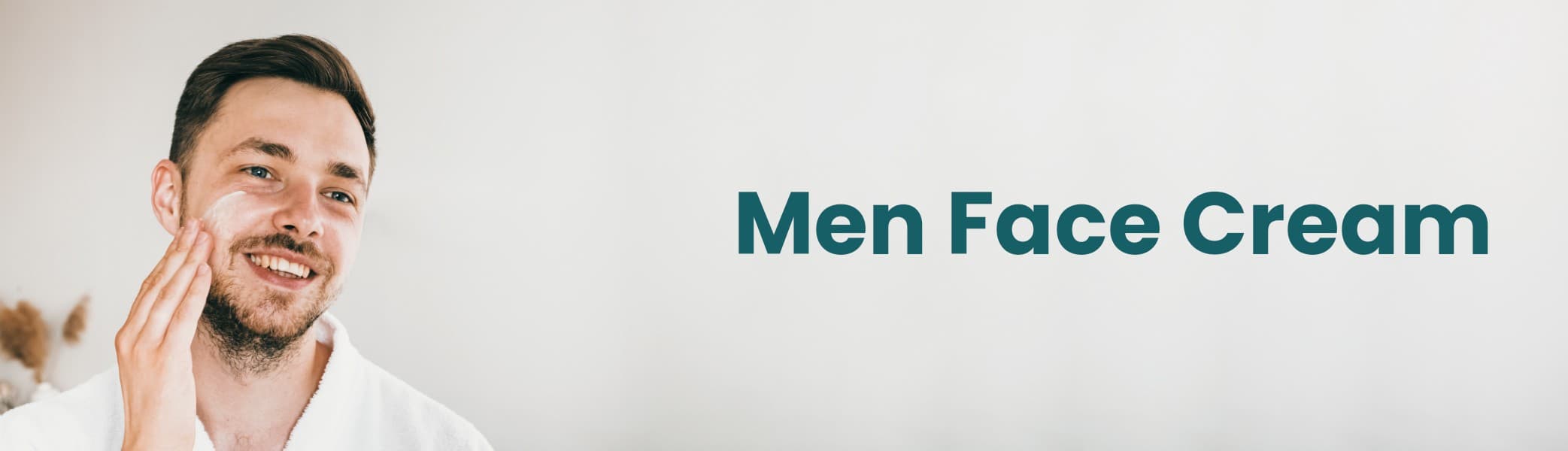 Men’s face cream, Moisturizing cream for men, Men’s skincare cream for smooth, healthy skin, Men’s face cream jar on white background, Applying moisturizing face cream for men