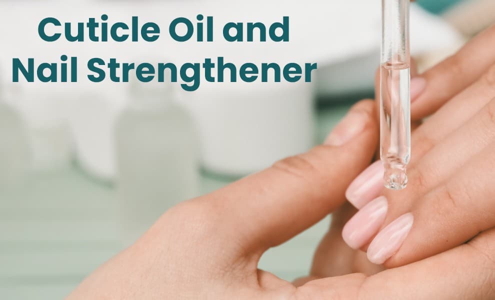 Nourishing cuticle oil, Nail strengthener serum, Applying cuticle oil to nails, Nail strengthener for healthy nails