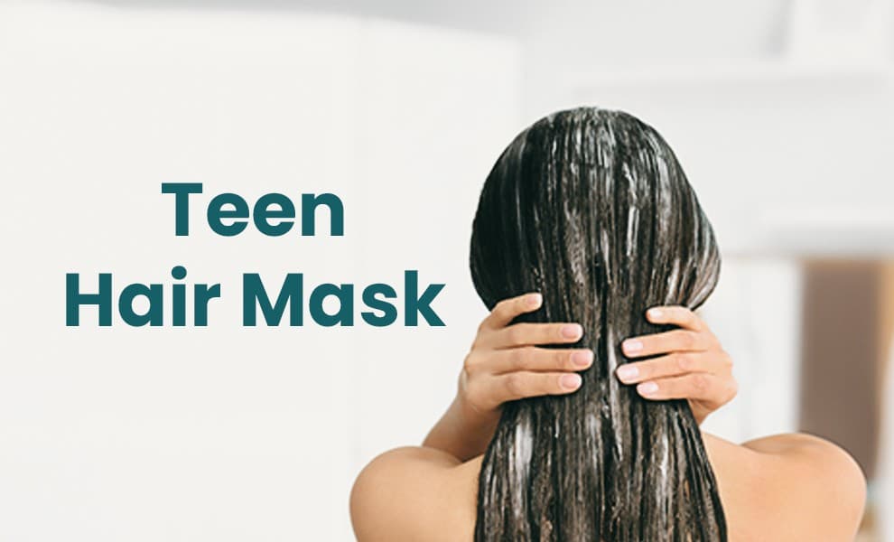 Teen hair mask jar, Hair mask for teenage hair, Nourishing teen hair treatment, Hydrating hair mask for teens, Natural teen hair care mask