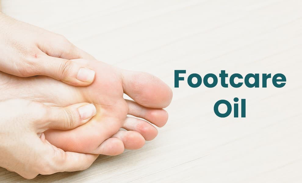 Footcare oil bottle, Nourishing foot oil, Moisturizing footcare oil, Foot massage oil, Foot oil for soft skin