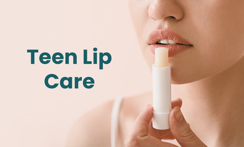 Teen lip care balm, Lip balm for teenage lips, Hydrating lip care for teens, Natural teen lip moisturizer, Gentle lip balm for teens