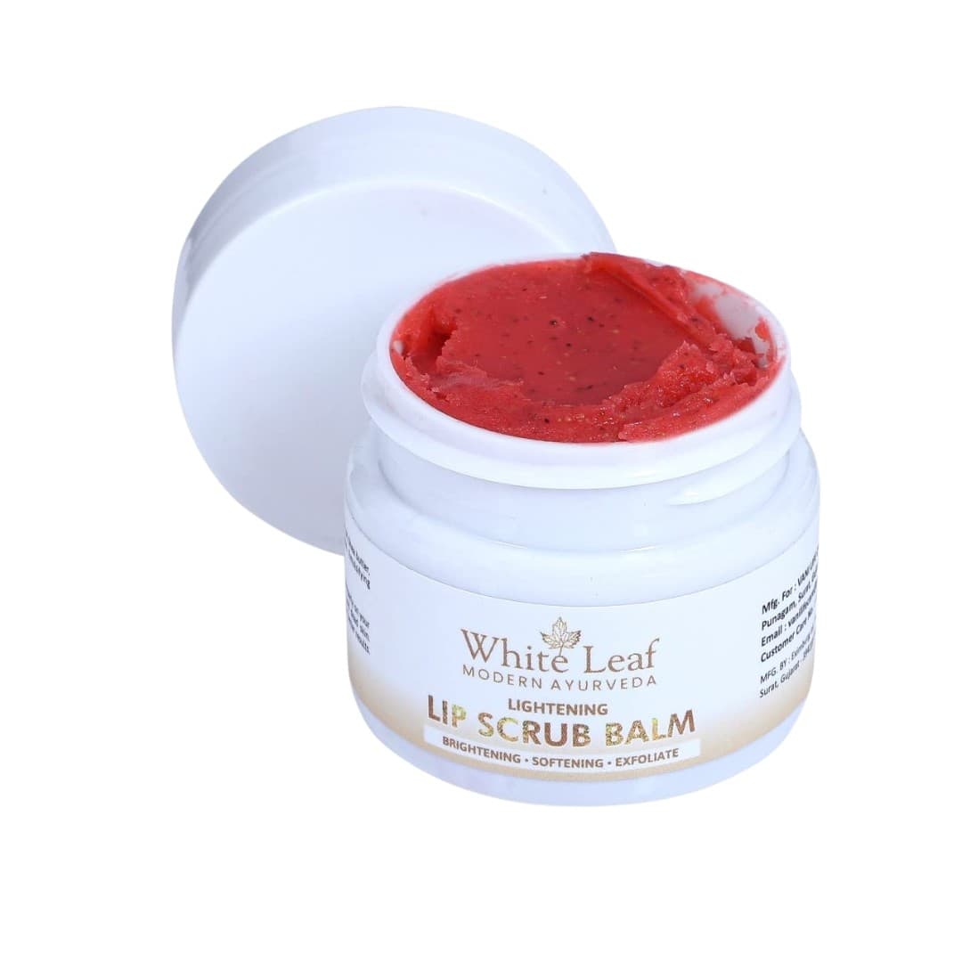 White leaf Organic Lip Scrub